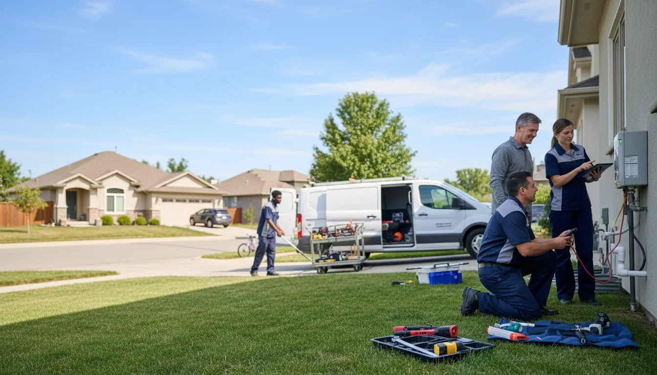 Tankless water heater service in Ironton, OH